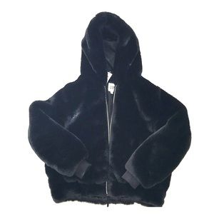 Gap Faux Fur Hooded Jacket